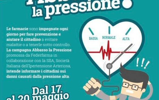 “Ipertensione killer silenzioso”. In Umbria arriva ‘Abbasso la Pressione’, in farmacia la possibilità di misurazione gratuita “Ipertensione killer silenzioso”. In Umbria arriva ‘Abbasso la Pressione’, in farmacia la possibilità di misurazione gratuita