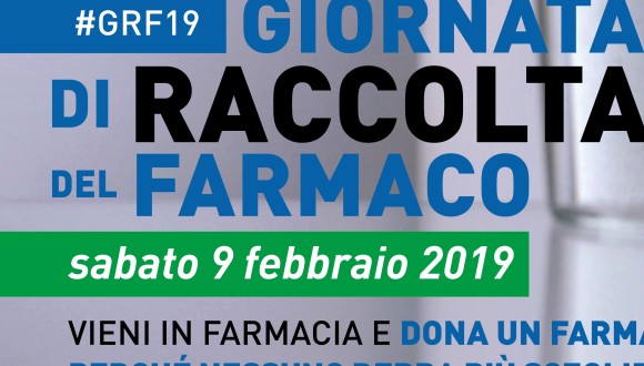 Giornata della Raccolta del Farmaco 2019 Giornata della Raccolta del Farmaco 2019