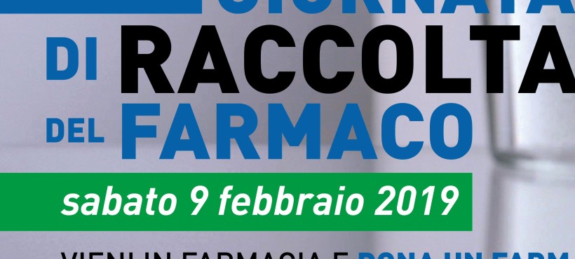 Giornata della Raccolta del Farmaco 2019 Giornata della Raccolta del Farmaco 2019