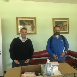 Farma Service Centro Italia dona 1000 mascherine alla Caritas di Perugia-Città della Pieve